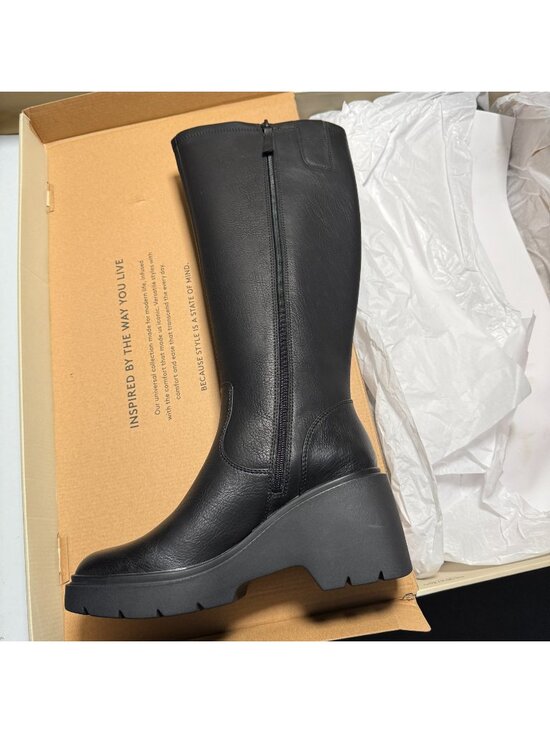 Naturalizer Shoes - Soul Naturalizer Cache Women’s Knee High Zipper Boots Black Size 9 NEW